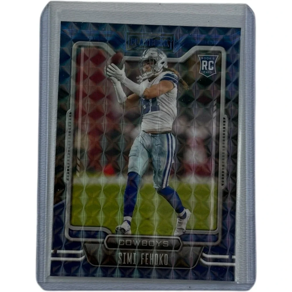 2021 Panini Playbook #141 Simi Fehoko Mosaic Card‎ Dallas Cowboys
